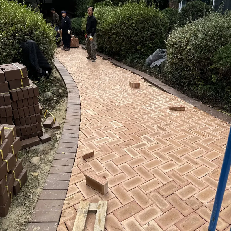 보도블록 신설과 교체 시공 전후 사례 현장 사진